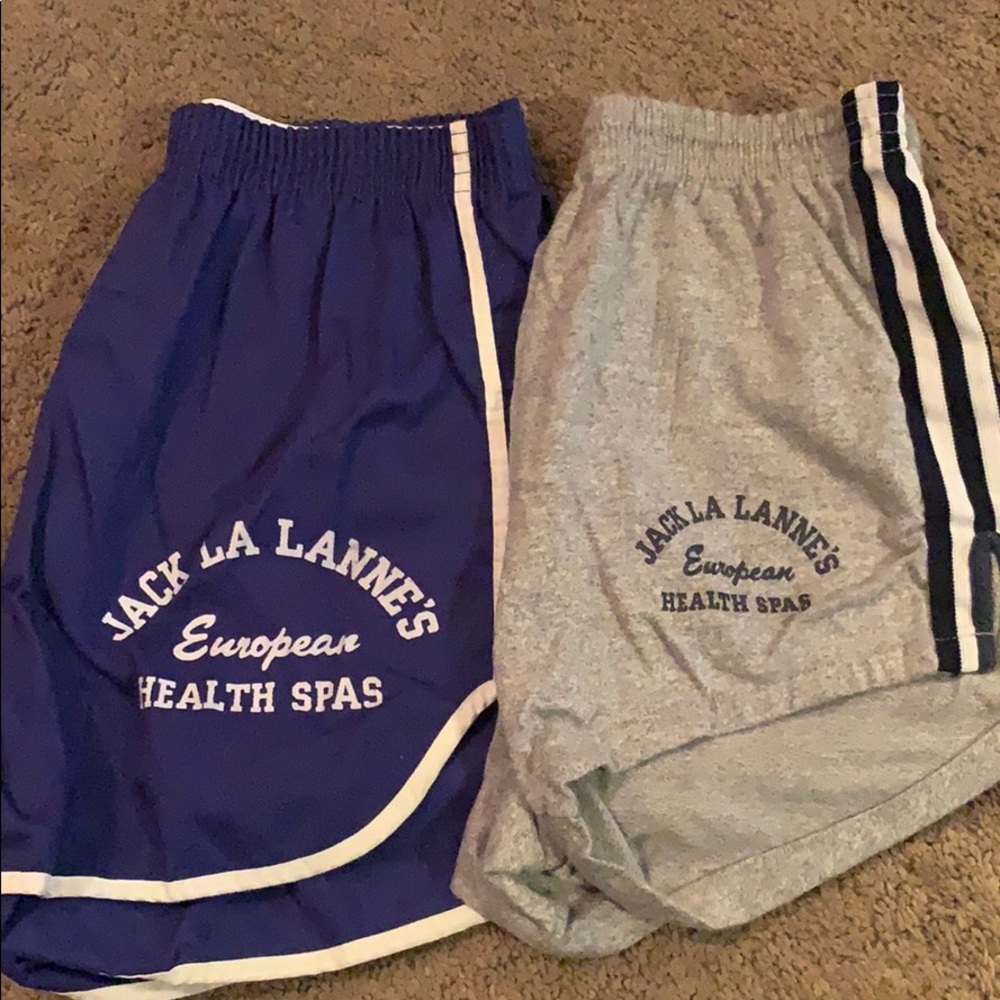 Vintage 80s Jack La Lanne's European Health Spa Shorts